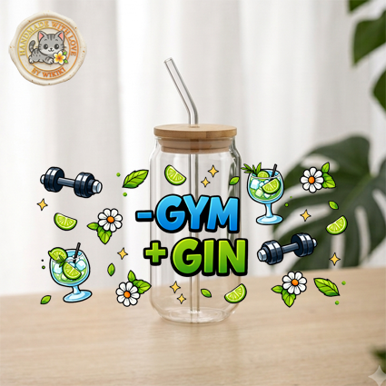 Bicchiere Gin Ironico