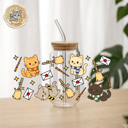Bicchiere Gatti Magici