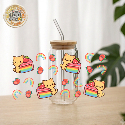 Bicchiere Rainbowcake