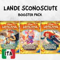 LORCANA - BOOSTER PACK -  LANDE SCONOSCIUTE- ITA