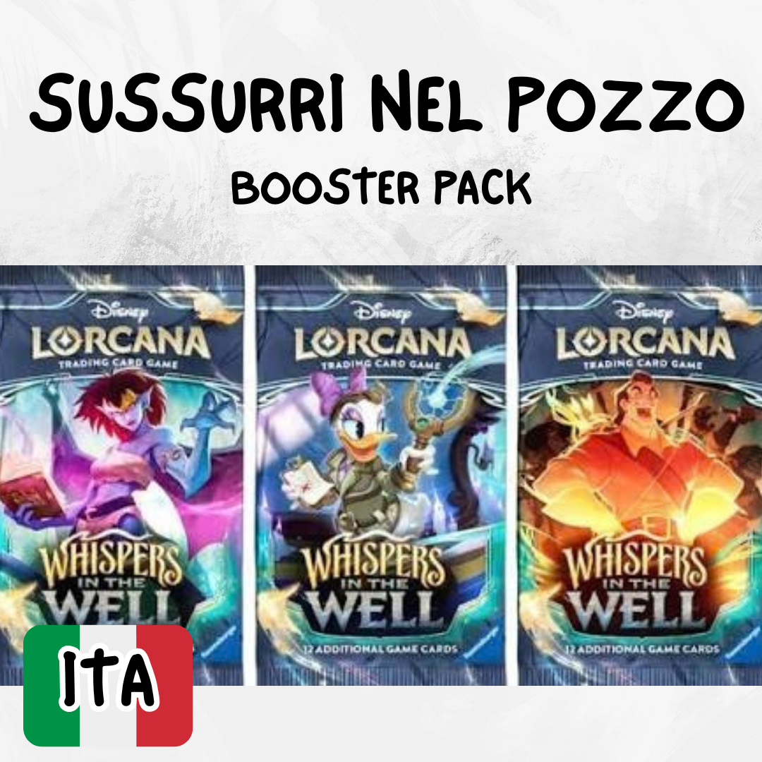 LORCANA - BOOSTER PACK -  SUSSURRI NEL POZZO - ITA