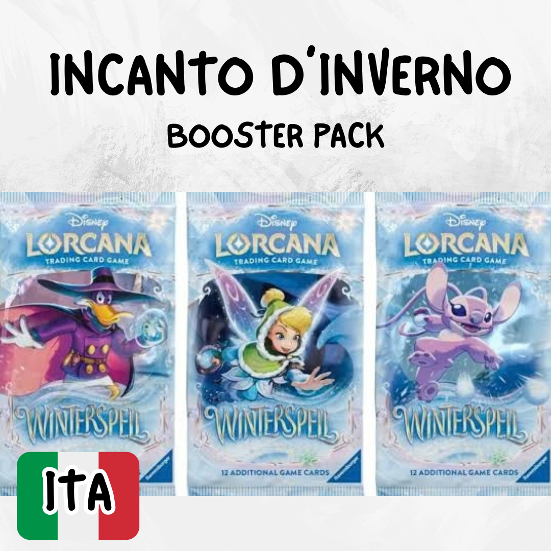 LORCANA - BOOSTER PACK -  INCANTO D'INVERNO - ITA