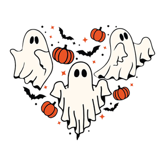 Portachiavi Cuore Fantasma