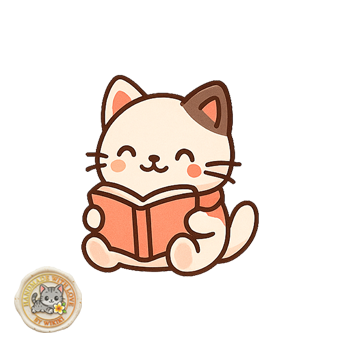 Gatto con Libro