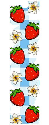 Segnalibro Fragola