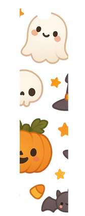 Segnalibro Halloween Zucca